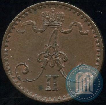 Picture 1 penni 1865 year  