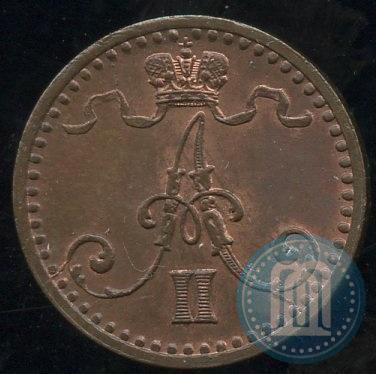 Picture 1 penni 1870 year  