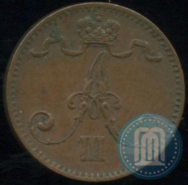 Picture 1 penni 1884 year  