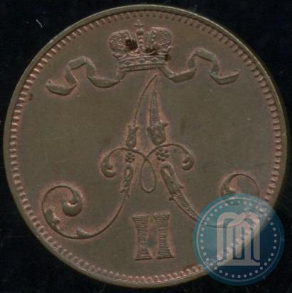 Фото 5 пенни 1872 года  