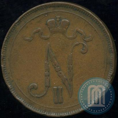 Фото 10 пенни 1898 года  