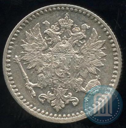Фото 50 пенни 1869 года S 