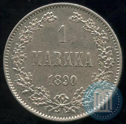 Picture 1 markka 1890 year L 
