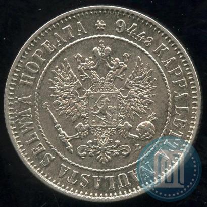Picture 1 markka 1890 year L 