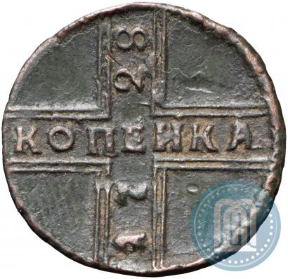 Picture 1 kopeck 1728 year МОСКВА 