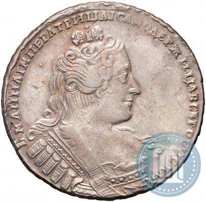Фото 1 рубль 1733 года  