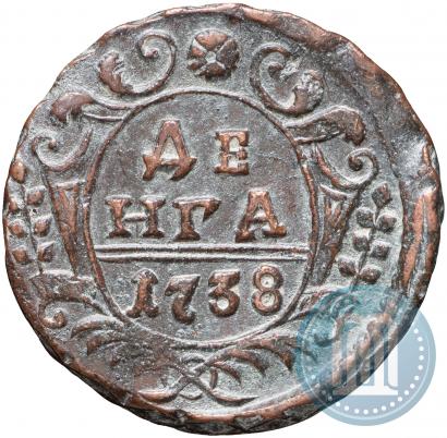 Фото Денга 1738 года  