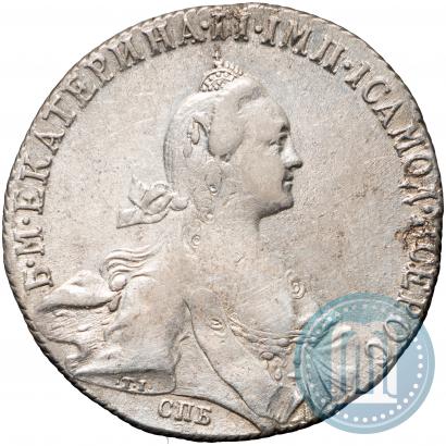 Picture 1 rouble 1772 year СПБ-ЯЧ-Т.I. 