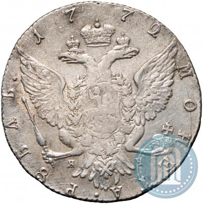 Picture 1 rouble 1772 year СПБ-ЯЧ-Т.I. 