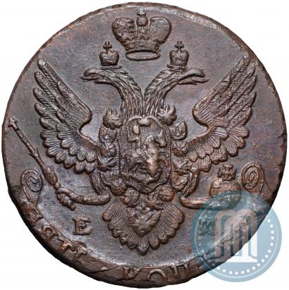 Фото 5 копеек 1788 года ЕМ 