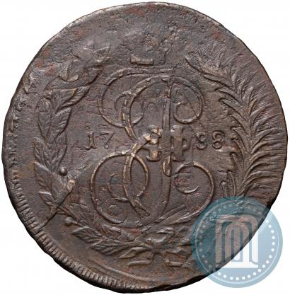 Picture 2 kopecks 1788 year ММ 