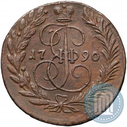 Фото 2 копейки 1790 года ЕМ 