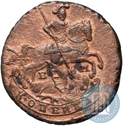 Picture 1 kopeck 1795 year ЕМ 