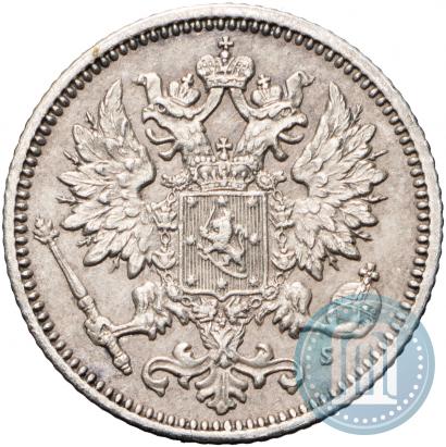 Picture 25 pennia 1873 year S 