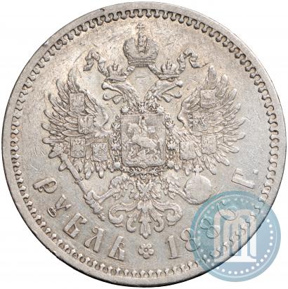 Фото 1 рубль 1886 года (АГ) 