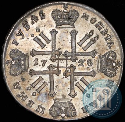 Picture 1 rouble 1728 year  "Type of 1728"