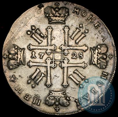 Picture 1 rouble 1728 year  "Type of 1728"