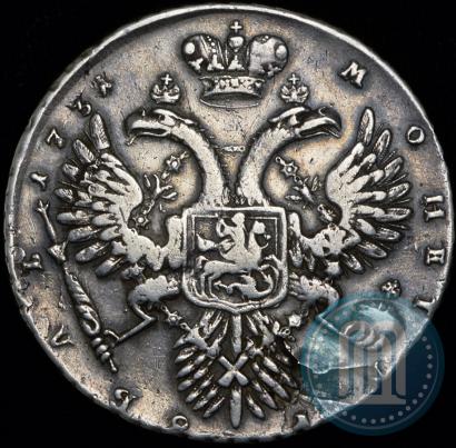 Picture 1 rouble 1731 year  