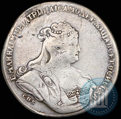 Picture 1 rouble 1739 year СПБ "Petersburg type"