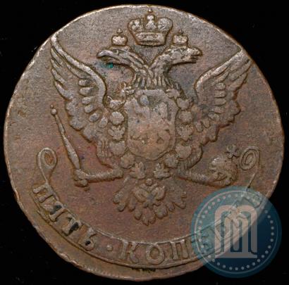 Picture 5 kopecks 1761 year  