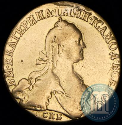 Picture 10 roubles 1774 year СПБ 