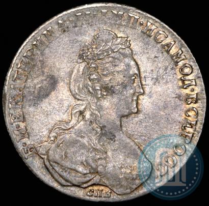 Picture 1 rouble 1780 year СПБ-ИЗ 