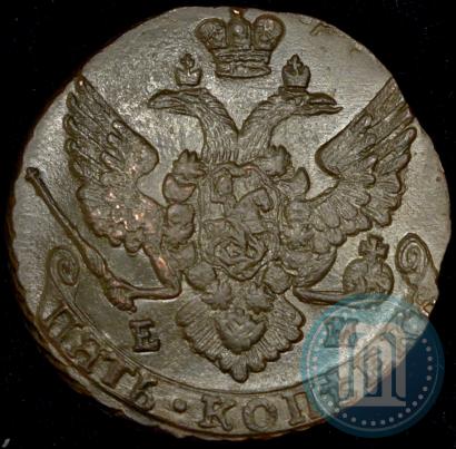 Picture 5 kopecks 1788 year ЕМ 