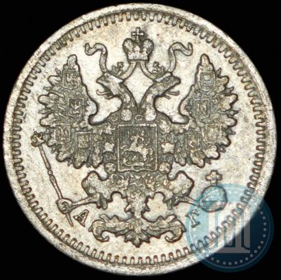 Фото 5 копеек 1889 года СПБ-АГ 