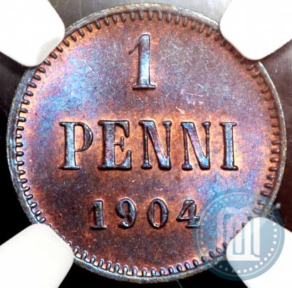 Picture 1 penni 1904 year  