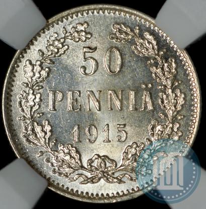 Фото 50 пенни 1915 года S 