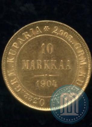 Picture 10 markkaa 1904 year L 