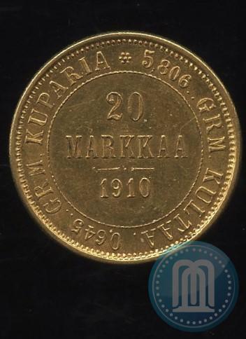 Picture 20 markkaa 1910 year L 