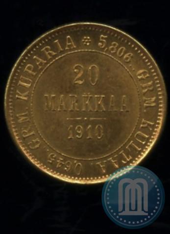 Picture 20 markkaa 1910 year L 