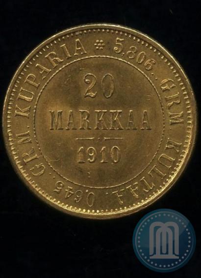 Picture 20 markkaa 1910 year L 