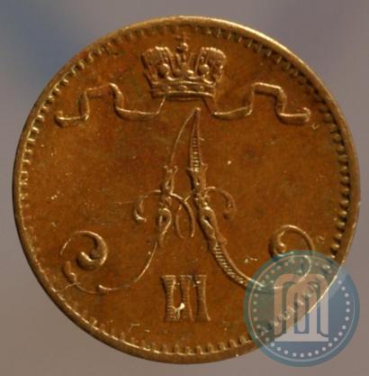 Фото 1 пенни 1882 года  