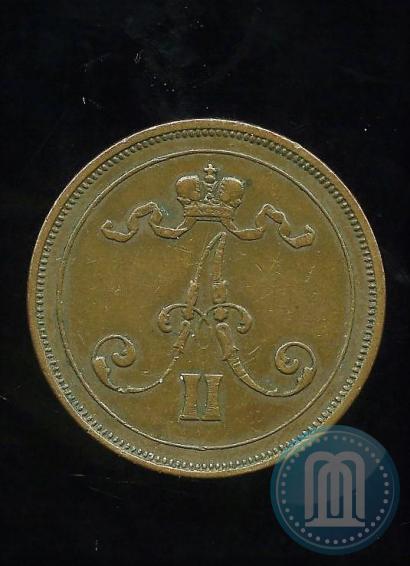 Picture 1 penni 1865 year  