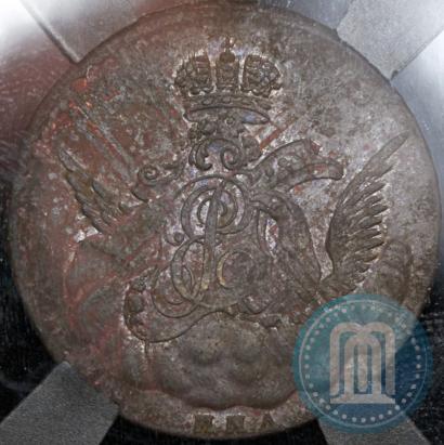 Фото 1 копейка 1755 года ММД 