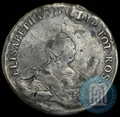 Фото 96 копеек 1757 года  "Ливонез"