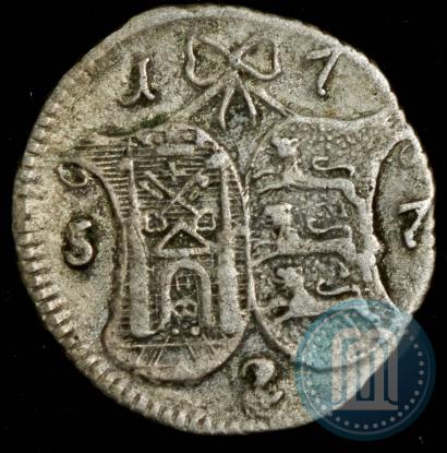 Фото 2 копейки 1757 года  "Ливонез"