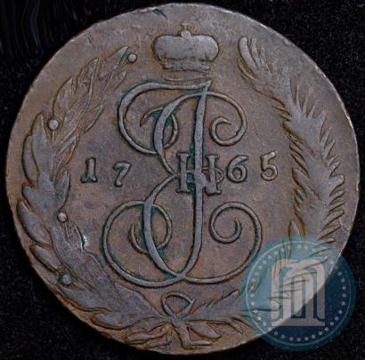 Picture 5 kopecks 1765 year СМ 