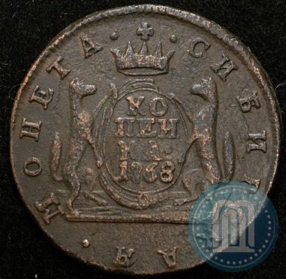 Picture 1 kopeck 1768 year КМ 