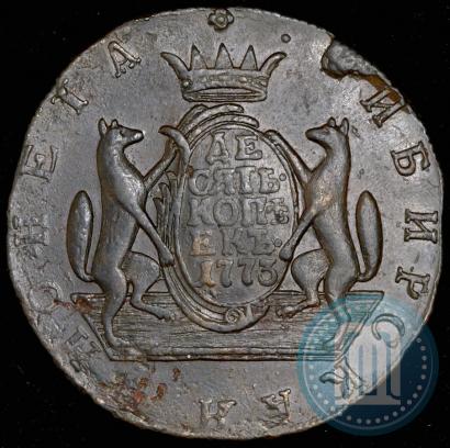 Picture 10 kopecks 1773 year КМ 