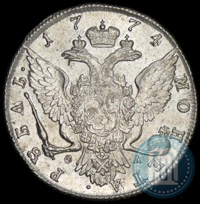 Picture 1 rouble 1774 year СПБ-ФЛ 