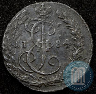 Фото Денга 1784 года КМ 