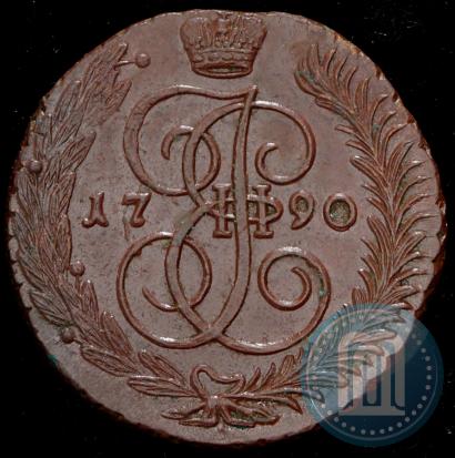 Picture 5 kopecks 1790 year АМ 