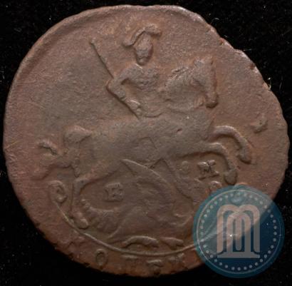 Picture 1 kopeck 1795 year ЕМ 