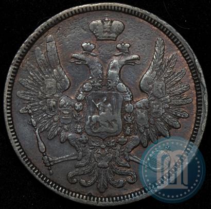 Фото 5 копеек 1858 года ЕМ "Тип 1849-1857"