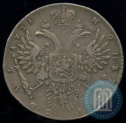 Picture 1 rouble 1731 year  