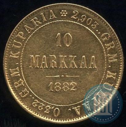 Фото 10 марок 1882 года S 