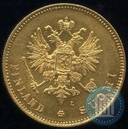 Picture 20 markkaa 1891 year L 